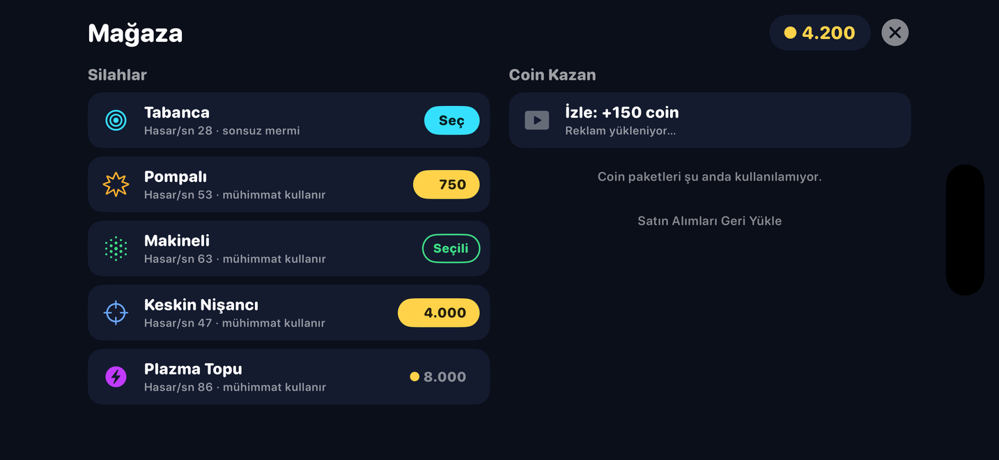 Bladewave silah mağazası